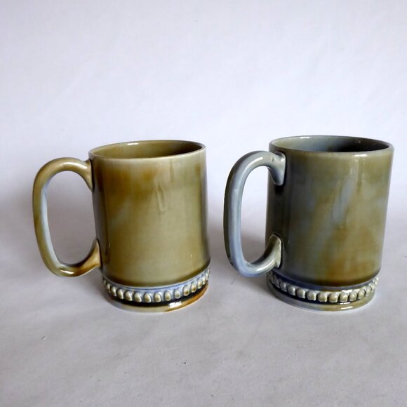 VINTAGE IRELAND IRISH WADE PORCELAIN HORSE CARRIAGE PHEASANT COFFEE MUG SET - Picture 6 of 15